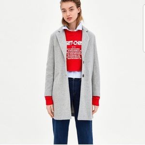 Zara TRF outwear coat.